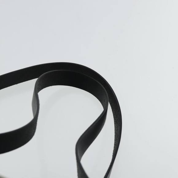 SAINT LAURENT Shoulder Bag Canvas Leather Gray Black Silver Auth bs19151 - Picture 8 of 16